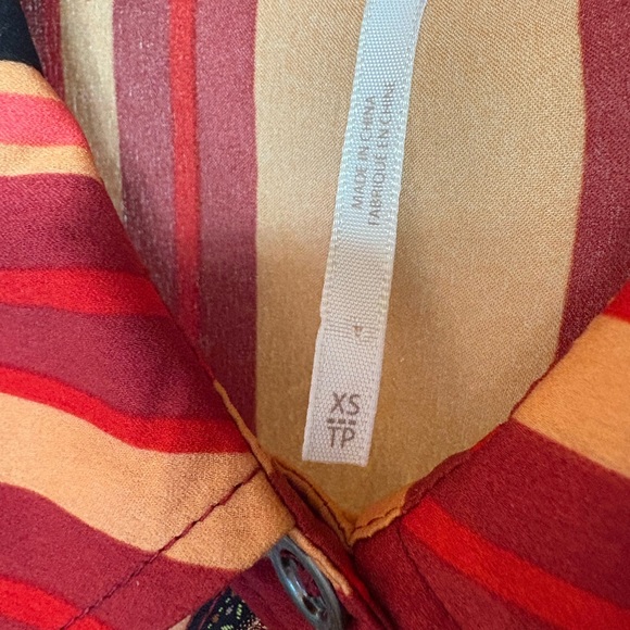 NWOT Free People Medina Striped Maxi Dress - Picture 5 of 16